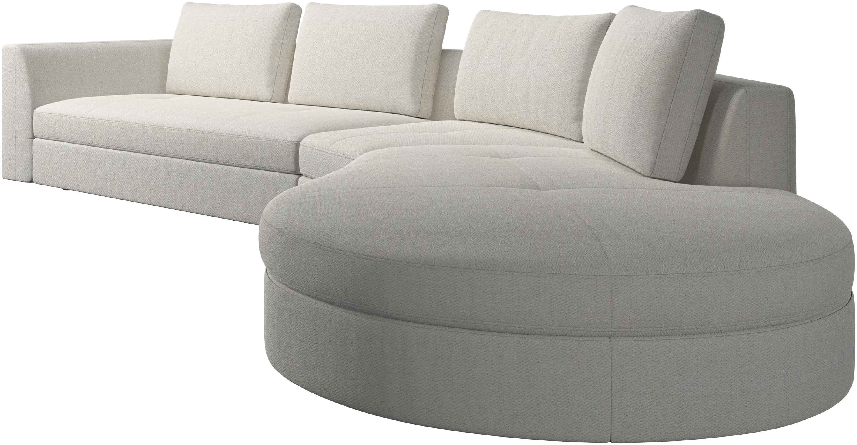 Bo Concept bergamo ボーコンセプト ソファー ベルガモ Bergamo sofa with round lounging unit,ライト | sofa